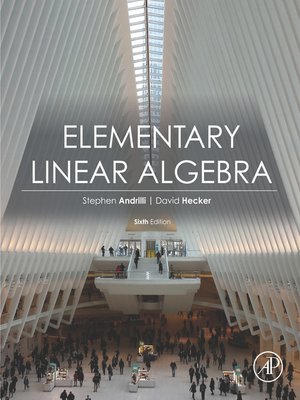 cover image of Elementary Linear Algebra